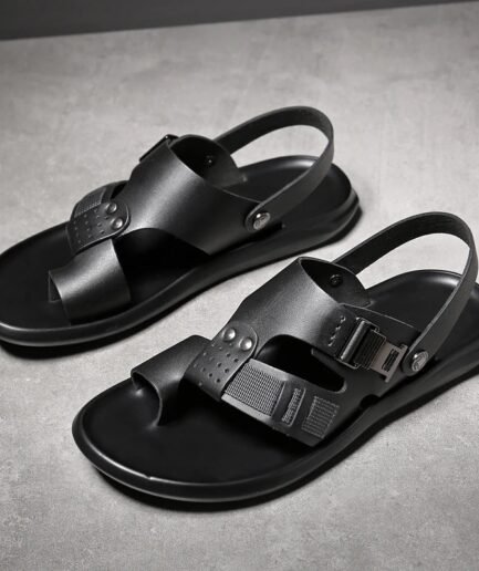 Genuine Leather Men Sandals Luxe